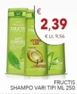 Diper Fructis shampoo vari tipi offerta