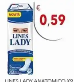Diper Lines lady anatomico offerta