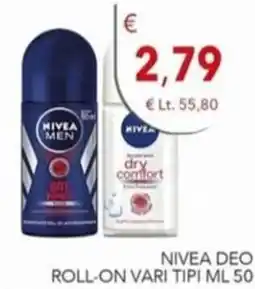 Diper Nivea deo roll-on vari tipi offerta
