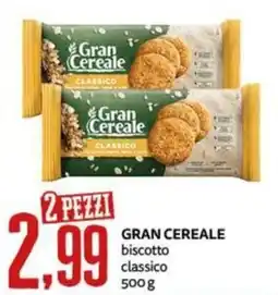 PRO7 Supermercati Gran Cereale biscotto classico offerta