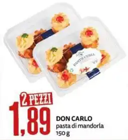PRO7 Supermercati Don Carlo pasta di mandorla offerta