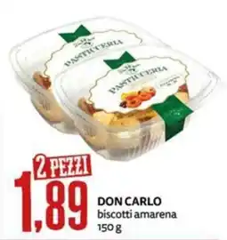 PRO7 Supermercati Don Carlo biscotti amarena offerta