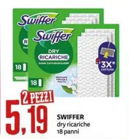 PRO7 Supermercati Swiffer dry ricariche offerta