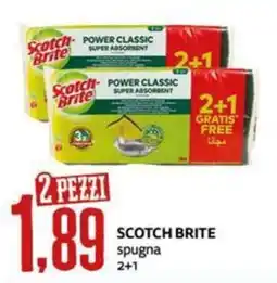 PRO7 Supermercati Scotch Brite spugna offerta