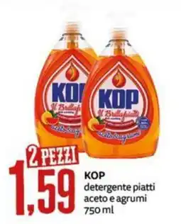 PRO7 Supermercati KOP detergente piatti aceto e agrumi offerta