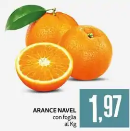 PRO7 Supermercati Arance Navel con foglia offerta