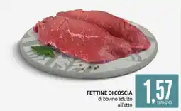 PRO7 Supermercati Fettine di coscia di bovino adulto offerta