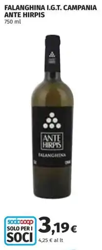 Coop Superstore Falanghina Ante Hirpis offerta