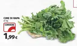 Coop Superstore Cime di rapa offerta