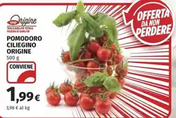 Coop Superstore Pomodoro ciliegino origine offerta