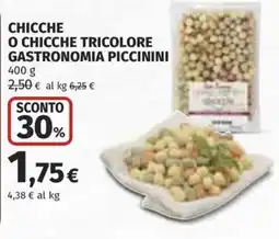 Coop Superstore Chicche tricolore gastronomia Piccinini offerta
