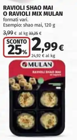 Coop Superstore Ravioli Shao Mai Mulan offerta