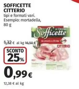 Coop Superstore Sofficette Citterio offerta