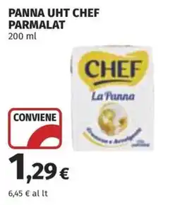 Coop Superstore Panna UHT Chef Parmalat offerta