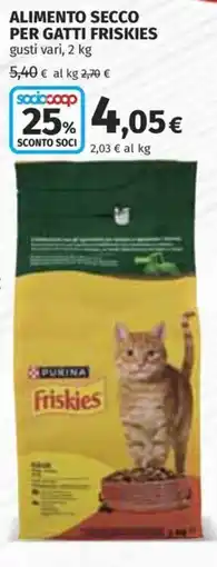 Coop Superstore Alimento secco per gatti Friskies offerta