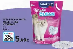 Coop Superstore Lettiera per gatti Magic Clean Vitakraft offerta
