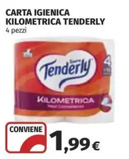 Coop Superstore Carta igienica kilometrica Tenderly offerta