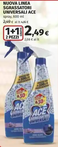 Coop Superstore Sgrassatori universali Ace offerta