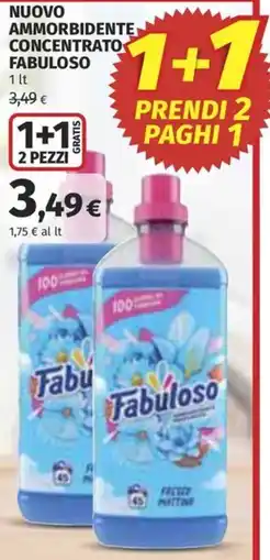 Coop Superstore Ammorbidente concentrato Fabuloso offerta