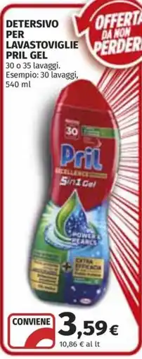 Coop Superstore Detersivo per lavastoviglie Pril Gel offerta