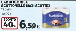 Coop Superstore Carta igienica Scottonele maxi Scottex offerta