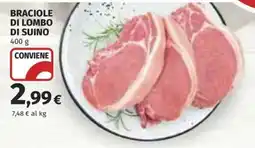Coop Superstore Braciole di lombo di suino offerta