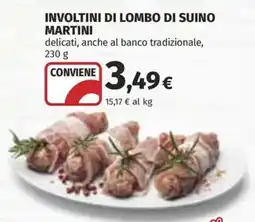 Coop Superstore Involtini di lombo di suino Martini offerta
