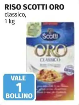 Coop Superstore Riso Scotti Oro classico offerta