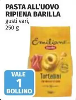 Coop Superstore Pasta all'uovo ripiena Barilla offerta