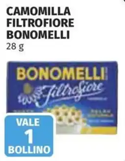 Coop Superstore Camomilla filtrofiore Bonomelli offerta