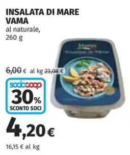 Coop Superstore Insalata di mare Vama offerta