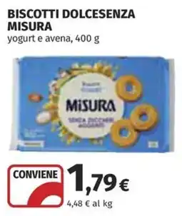 Coop Superstore Biscotti Dolcesenza Misura offerta