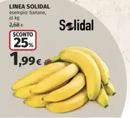 Coop Superstore banane Solidal offerta