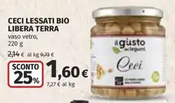 Coop Superstore Ceci lessati bio libera terra offerta