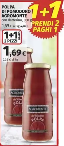 Coop Superstore Polpa di pomodoro Agromonte offerta