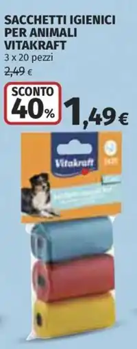 Coop Superstore Sacchetti igienici per animali Vitakraft offerta