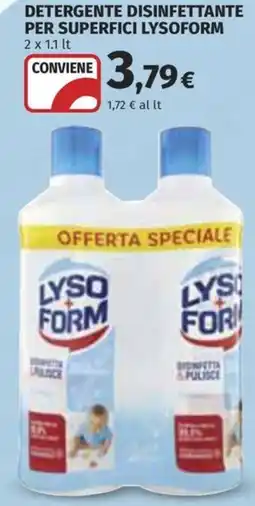 Coop Superstore Detergente disinfettante per superfici Lysoform offerta