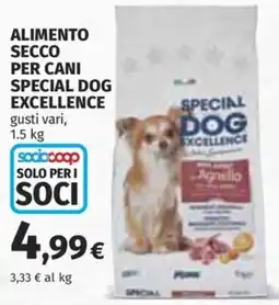 Coop Superstore Alimento secco per cani special dog excellence offerta