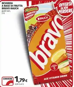 Coop Superstore Beveranda a base di frutta Bravo Rauch offerta