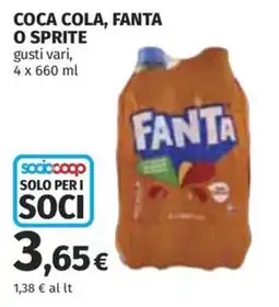 Coop Superstore Fanta offerta
