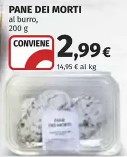 Coop Superstore Pane dei morti al burro offerta