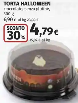 Coop Superstore Torta Halloween cioccolato senza glutine offerta