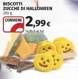 Coop Superstore Biscotti zucche di halloween offerta