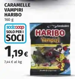 Coop Superstore Caramelle vampiri Haribo offerta
