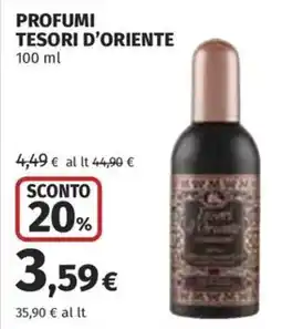 Coop Superstore Profumi Tesori d'Oriente offerta