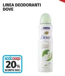 Coop Superstore Deodorante Dove Care offerta