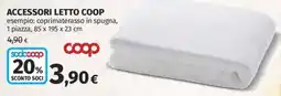Coop Superstore Coprimaterasso in spugna offerta