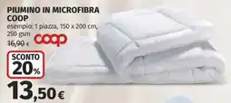 Coop Superstore Piumino in microfibra Coop offerta