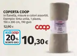 Coop Superstore Coperta Coop offerta