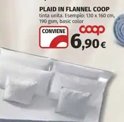 Coop Superstore Plaid in flannel Coop offerta